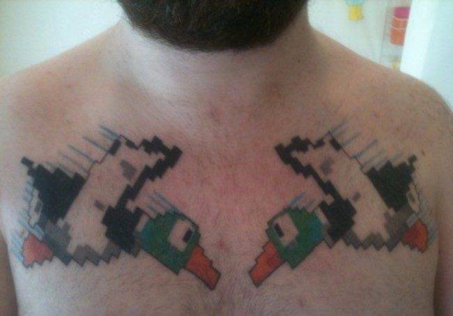 Así son los peores tatuajes de videojuegos de la historia