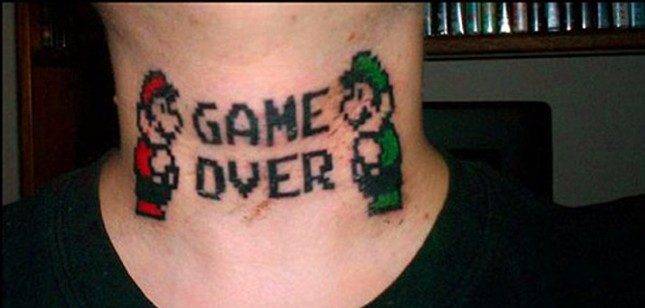 Así son los peores tatuajes de videojuegos de la historia