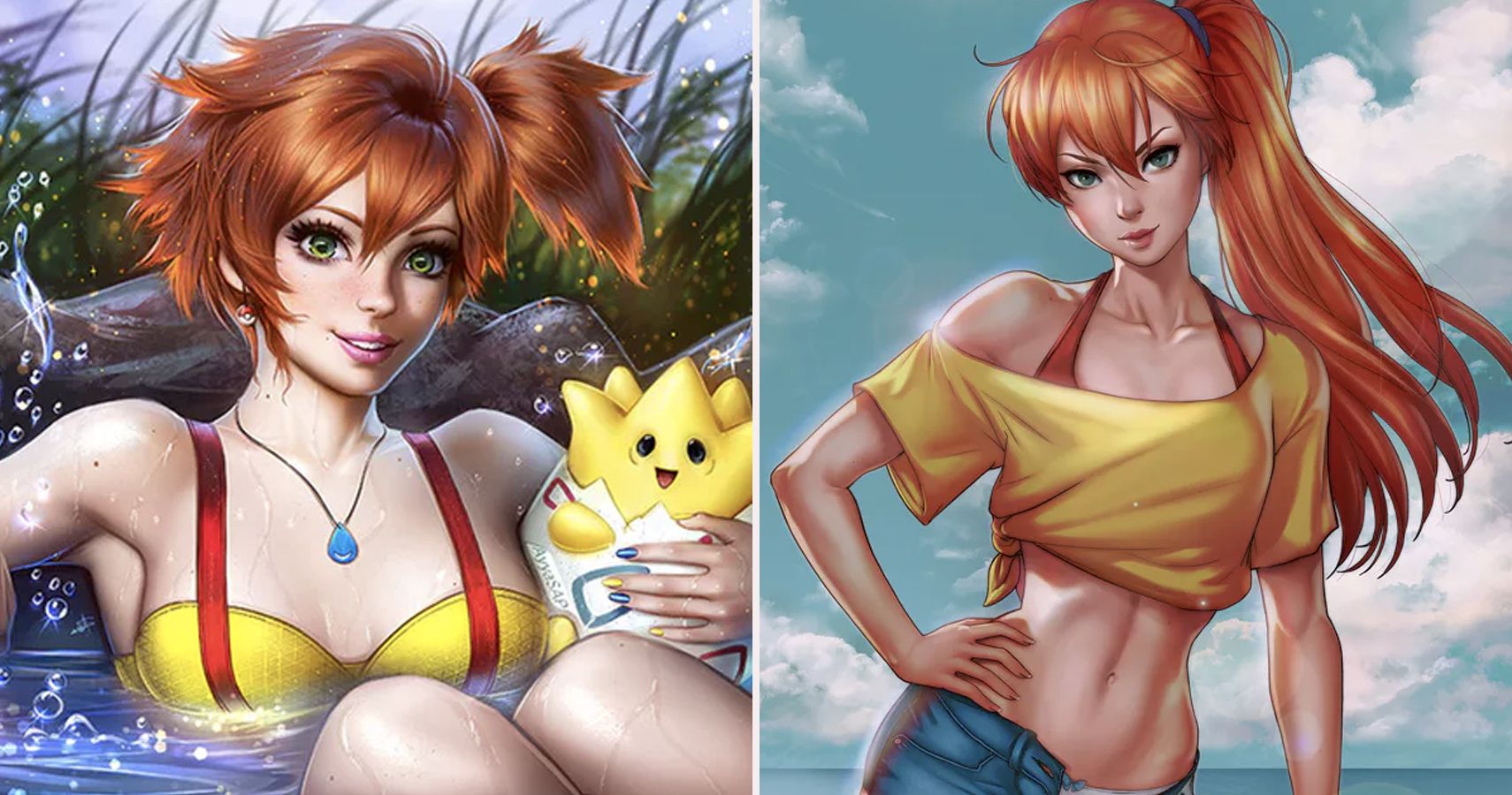 The Hottest Misty Fan Art From Pokémon Thegamer