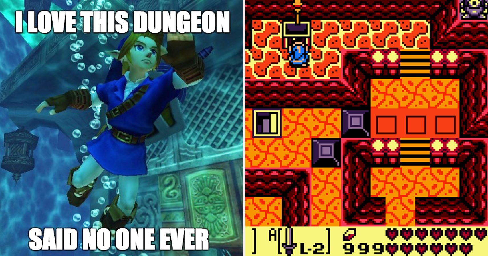 The Best Zelda Dungeons (And Some We NEVER Want To Set Foot In Again)
