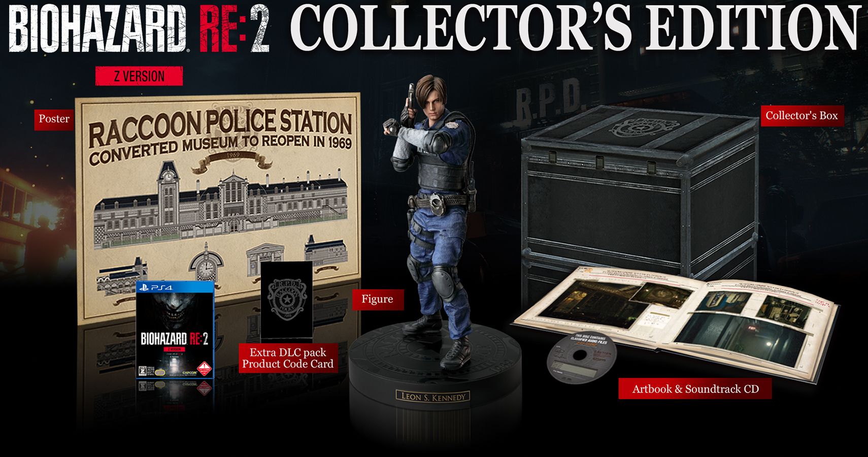 resident evil 2 remake collector