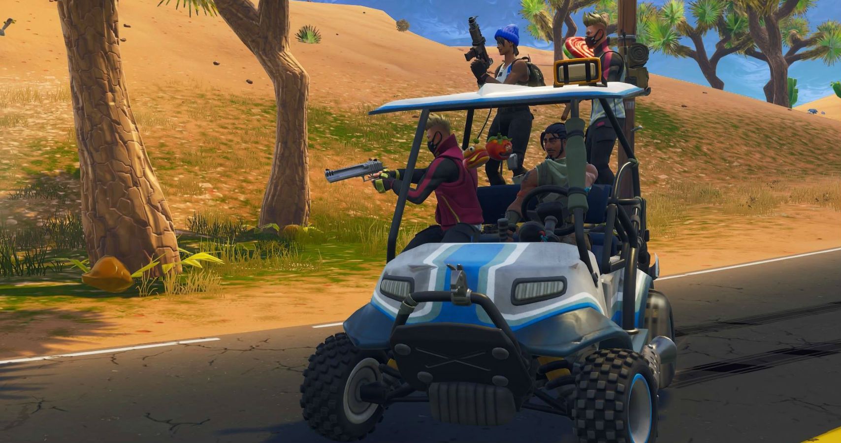 Fortnite Adds Honking To Its All-Terrain Kart | TheGamer