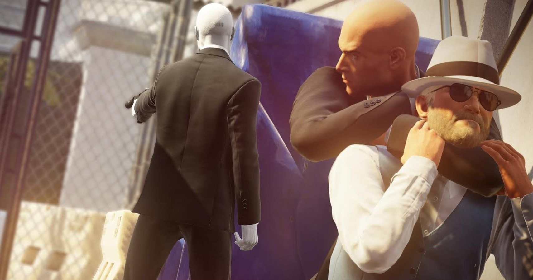 Hitman 2 S Ghost Mode Brings 1v1 Assassin Competitions Thegamer - ghost fedora roblox