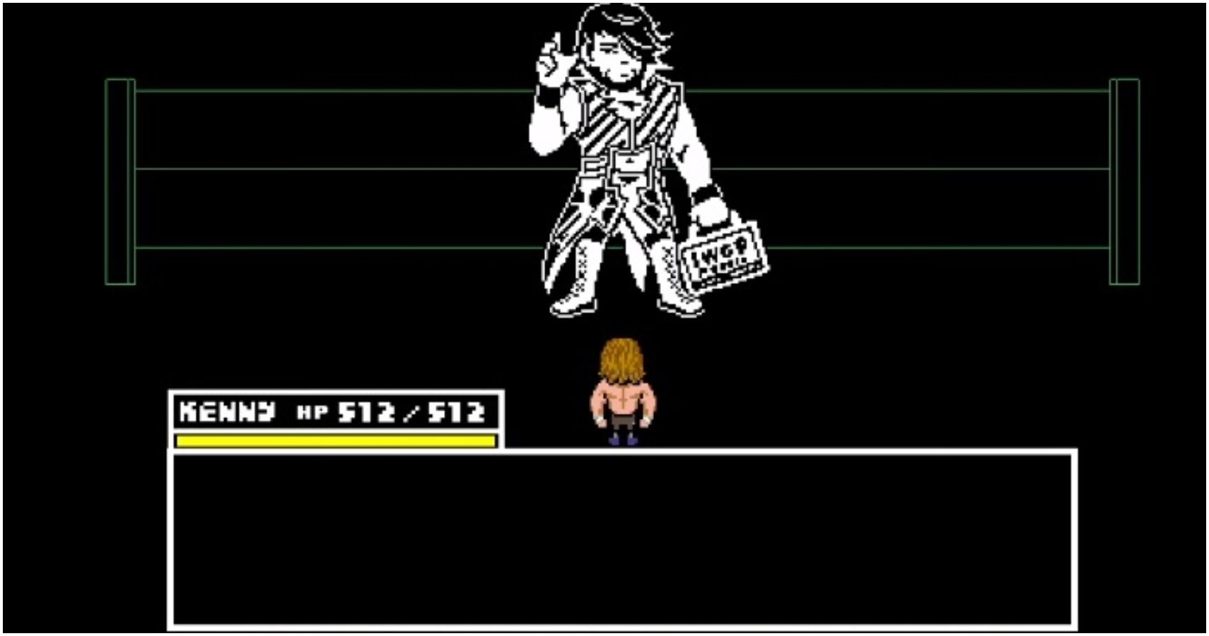 Undertale Creator Made A Video For Kenny Omega That Won T Be