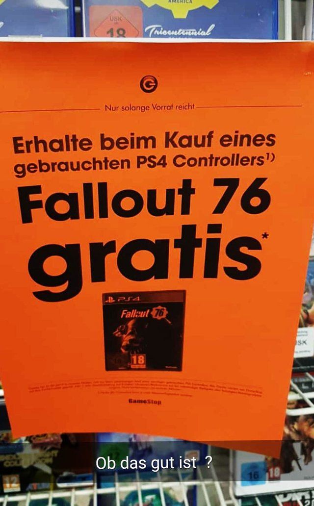 fallout 76 gamestop used