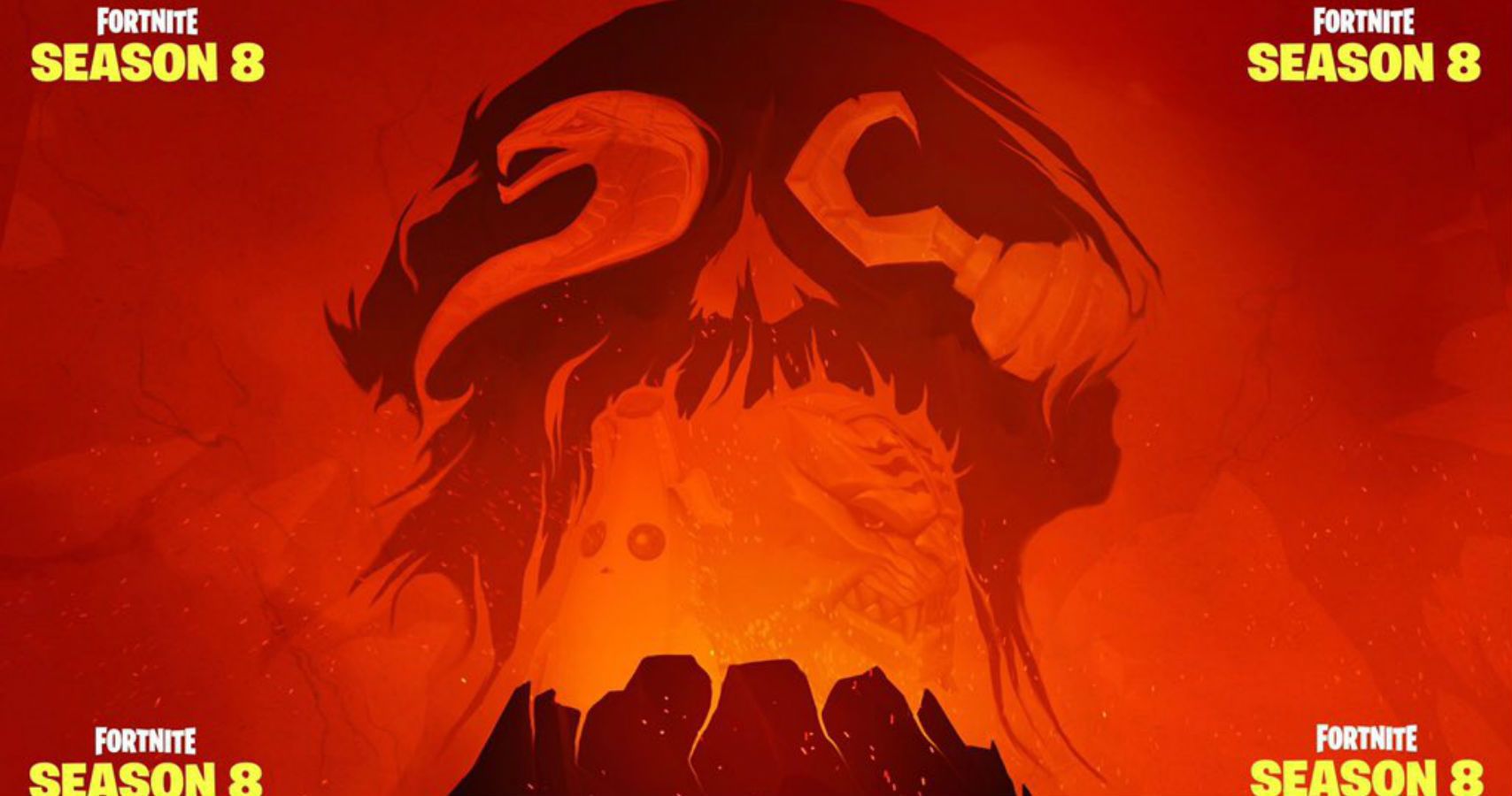 The end is nigh smoke and ash is rising from the floor of fortnite s wailing woods