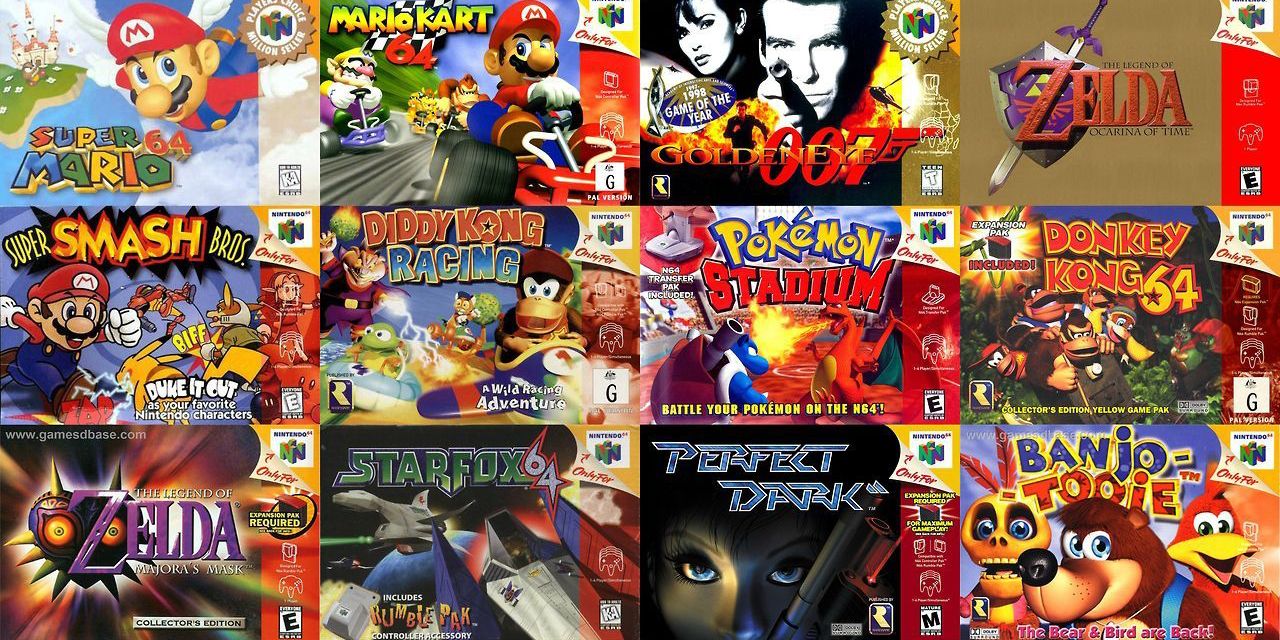 best games on n64