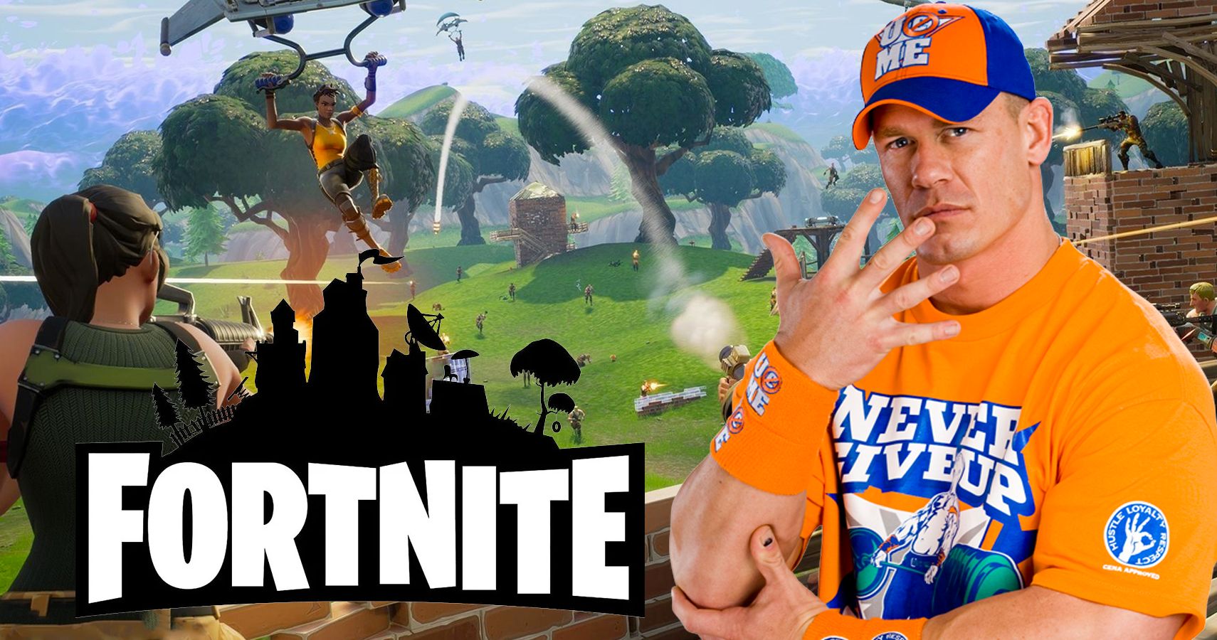 John Cena S Unofficial Fortnite Skin Needs To Become A Reality - 