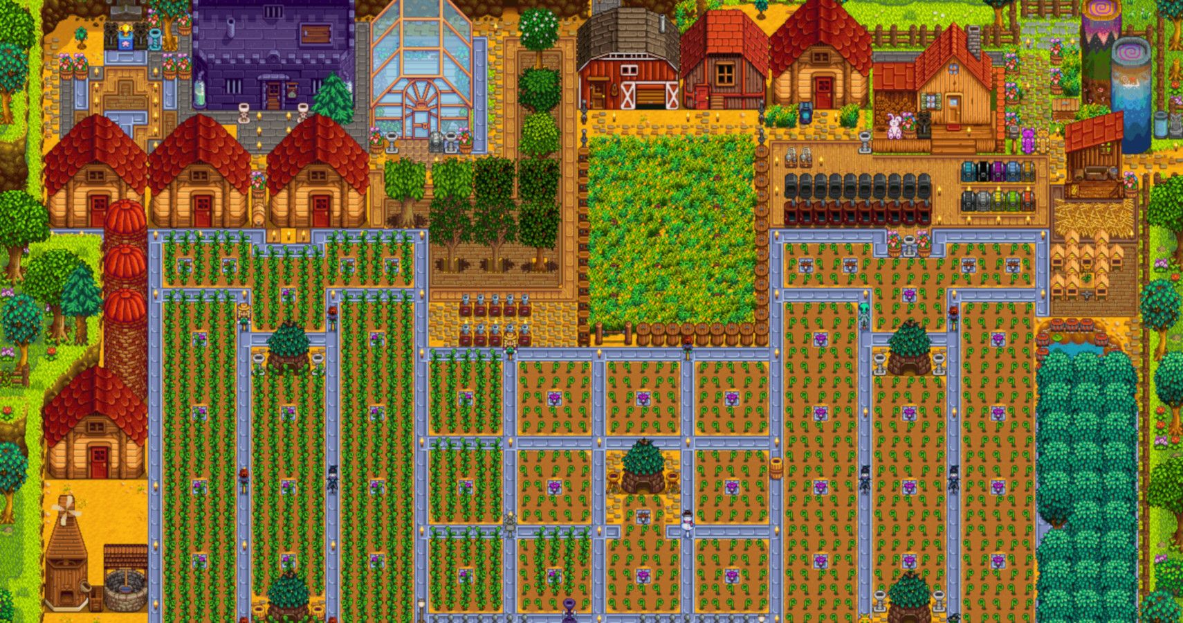 stardew valley farms