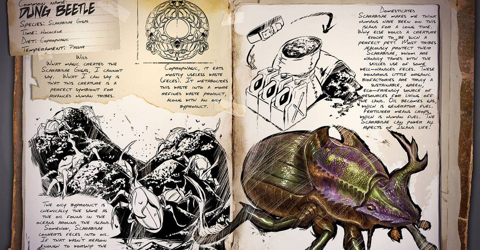 Ark Survival Evolved 8 Tips To Tame A Dung Beetle Thegamer