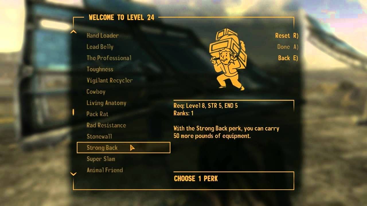 fallout new vegas skill points