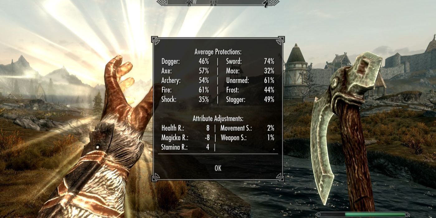 skyrim se attributes mod