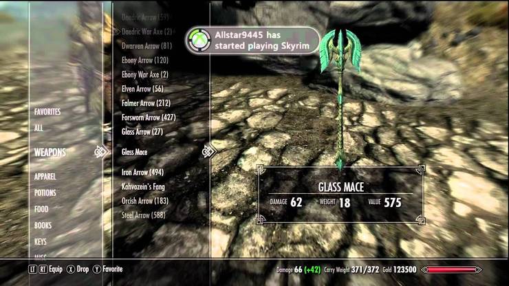 How to get more carry weight in skyrim console command