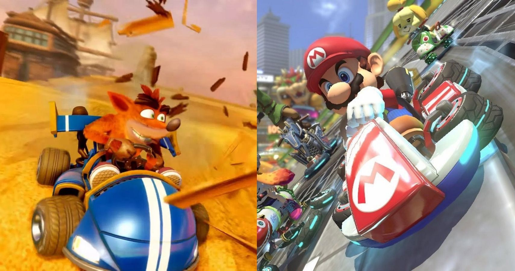 5 Reasons Why Crash Team Racing Is Better Than Mario Kart ...