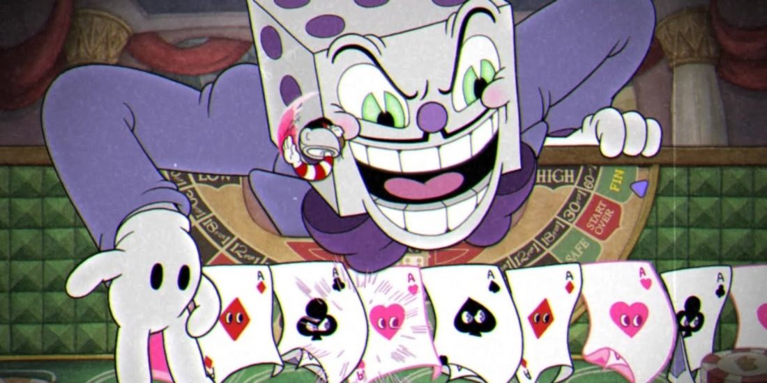 cuphead king dice fight