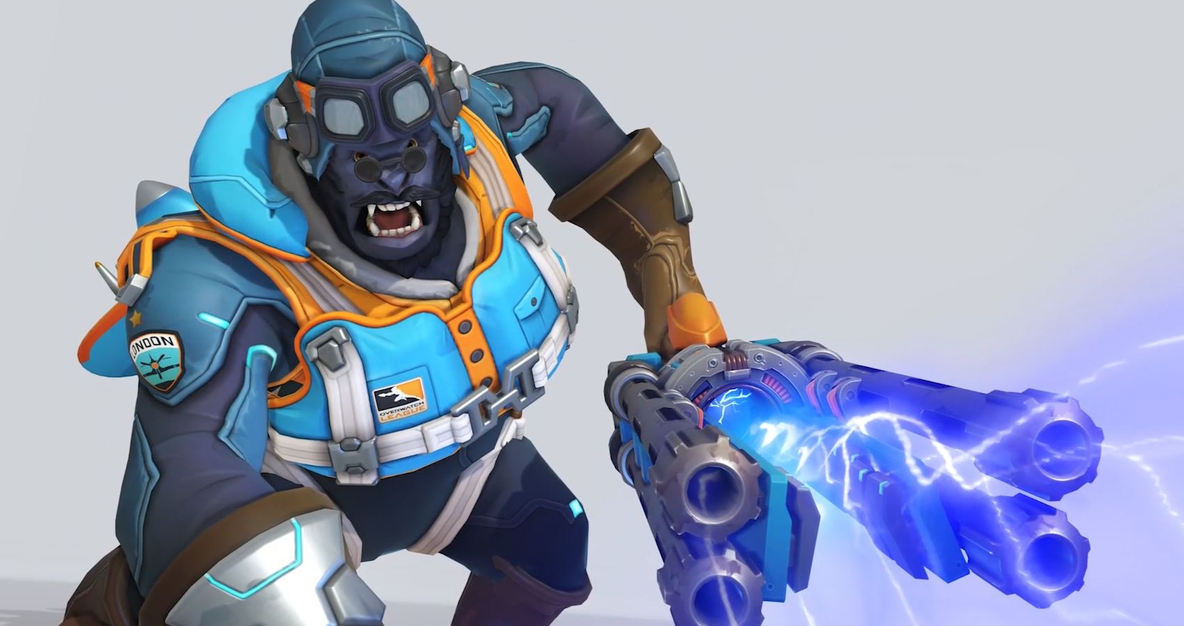 London Spitfire Get Aero Inspired Winston Skin To Celebrate Their Overwatch League Championship Season