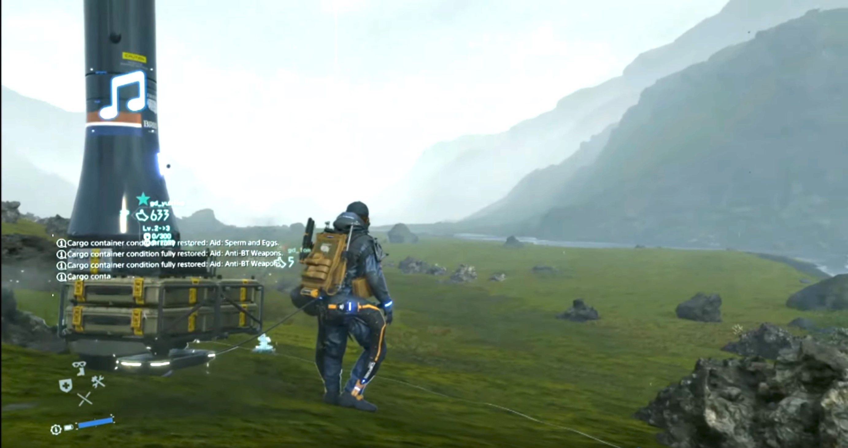 Image result for death stranding gameplay
