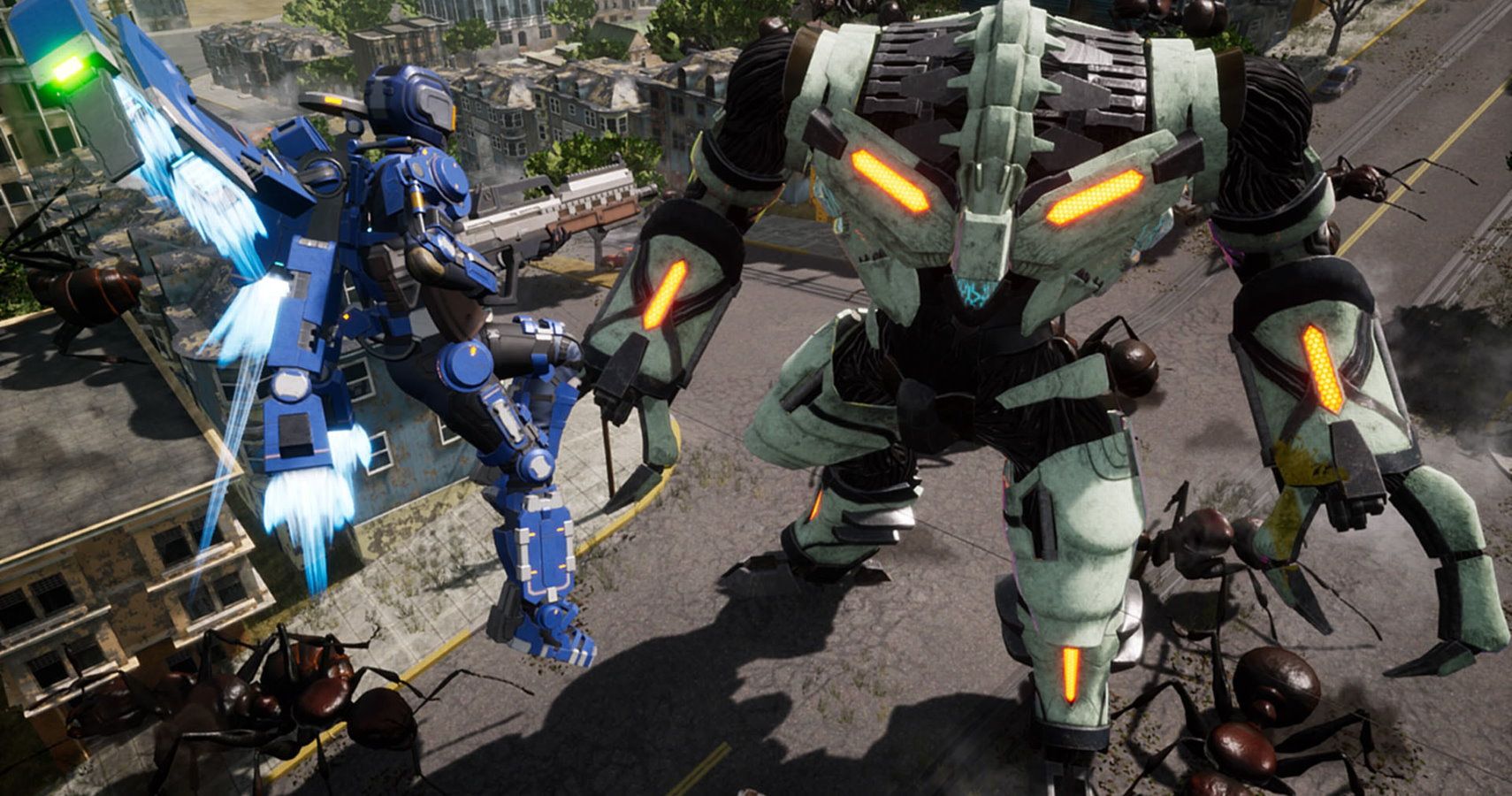 Squash Bugs At 60 Fps With Earth Defense Force Iron Rain S Pc Release