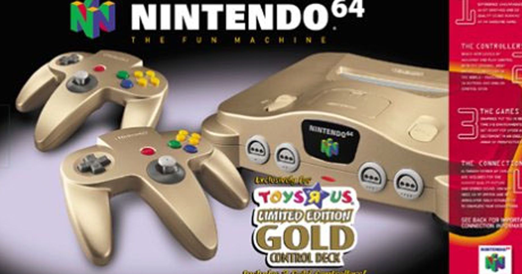 rare n64 consoles