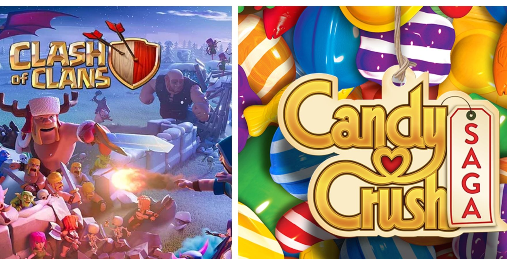 Clash Of Clans And Candy Crush Are Still Pulling In Millions By