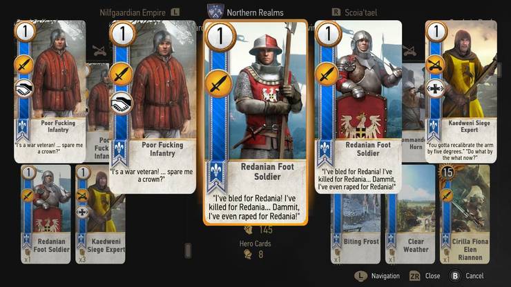 Gwent 5 Best Cards In The Witcher 3 The 5 Worst Ones