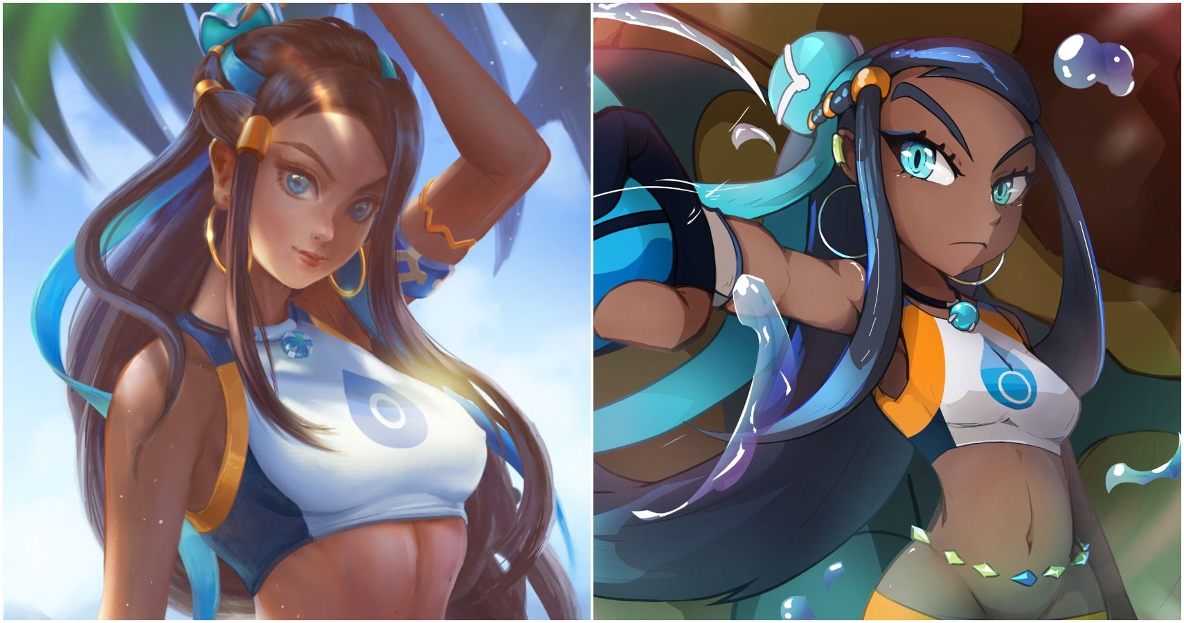 Pokémon 10 Amazing Pieces Of Nessa Fan Art Thegamer 