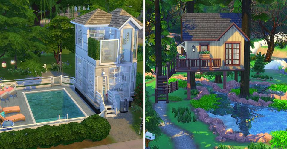 The Sims 4 Tiny Living 10 Terrific Tiny Homes Thegamer