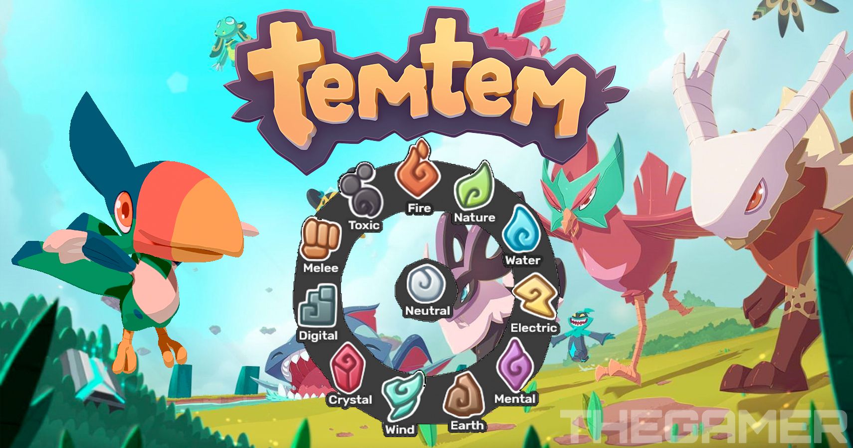 Temtem Guide To Understanding Types Thegamer