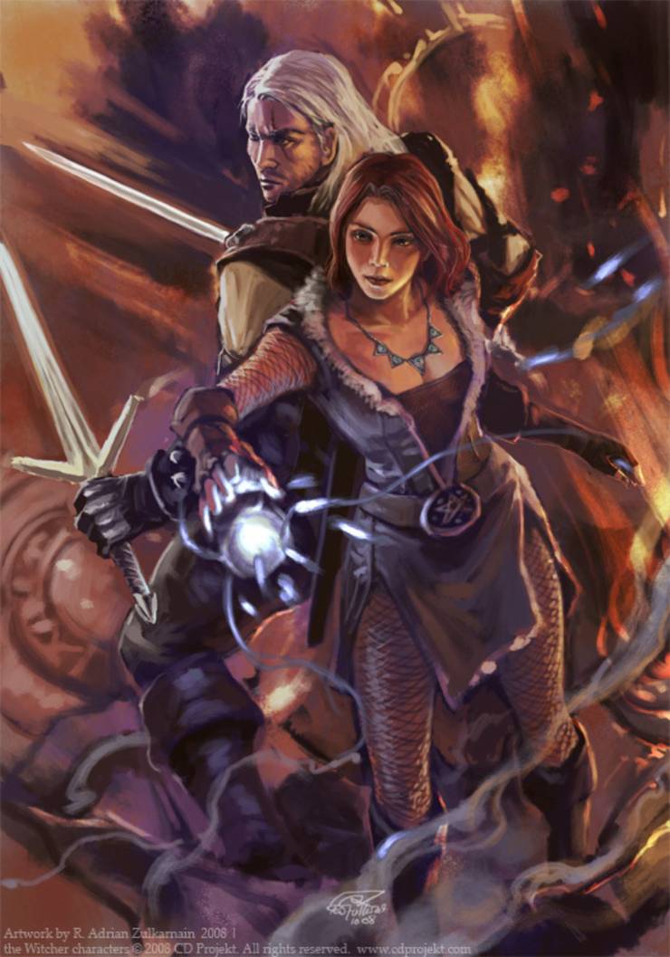 The Witcher 10 Awesome Pieces Of Triss Fan Art Thegamer