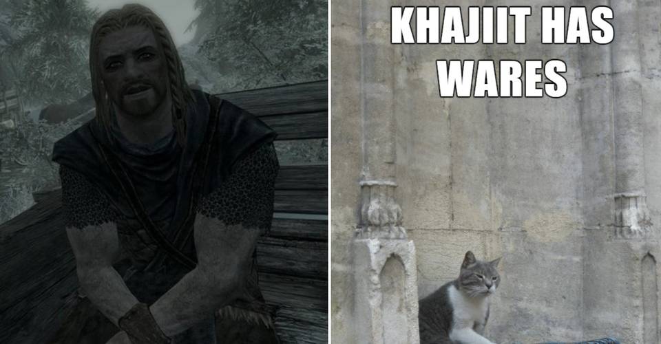 Skyrim 10 Hilarious Memes That Prove The Game Makes No Sense