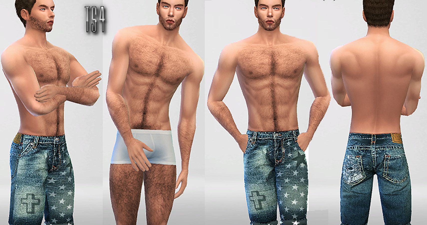 sims 4 body hair mod male and female