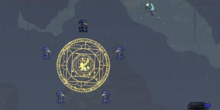 テラリア-ルナティック-カルティストボス-バトル