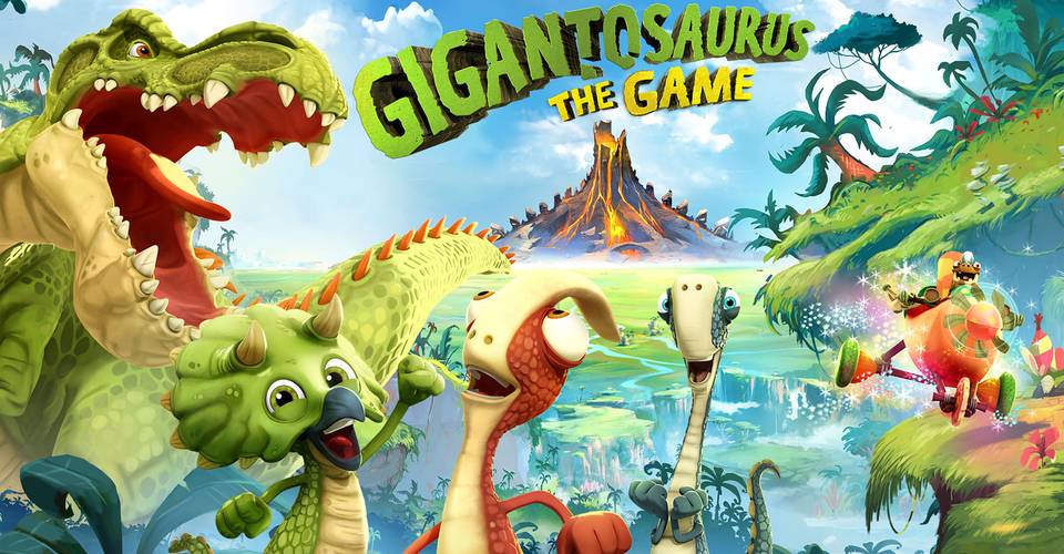 Gigantosaurus The Game, game PS4 dành cho trẻ em.