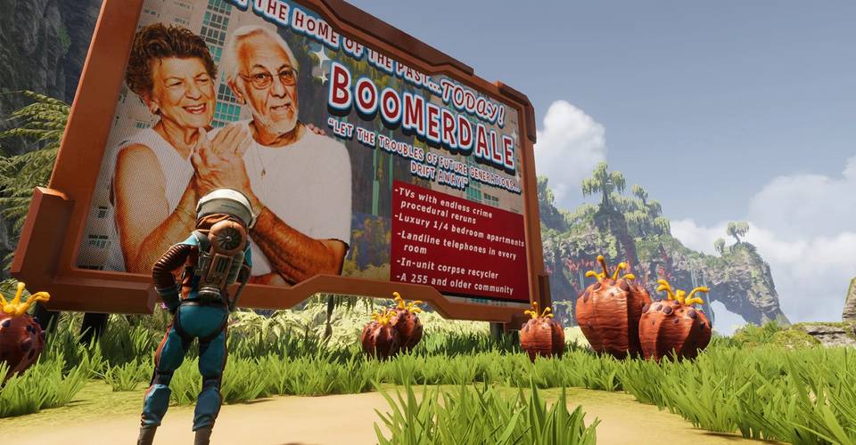 Journey To The Savage Planet S Hot Garbage Dlc Is Wacky