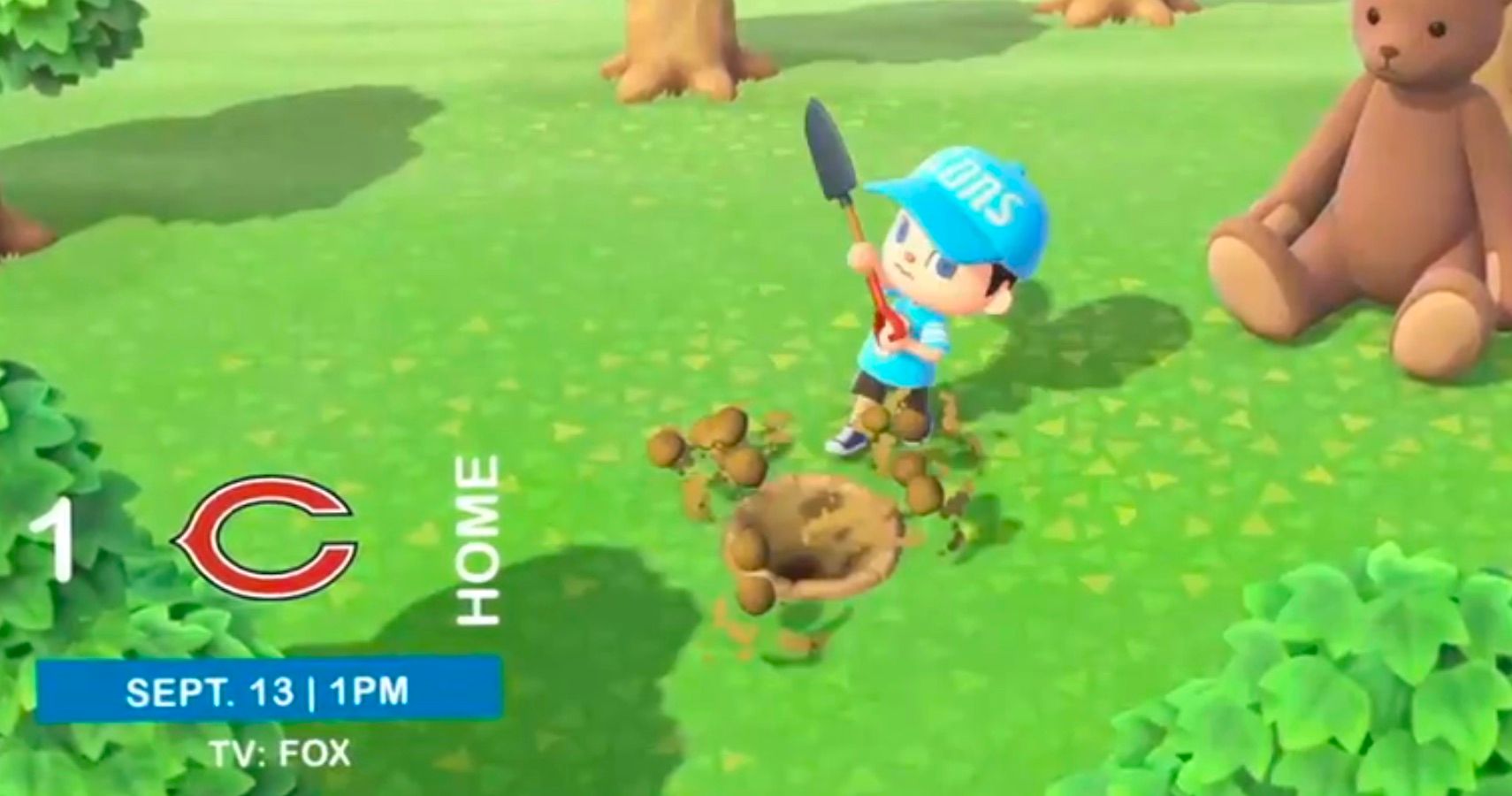 The Detroit Lions Use Animal Crossing To Announce Their ...