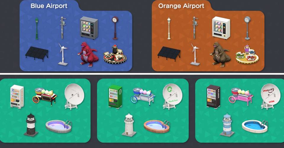 Animal Crossing New Horizons Airport Roof Colour Might Determine Store Item Options