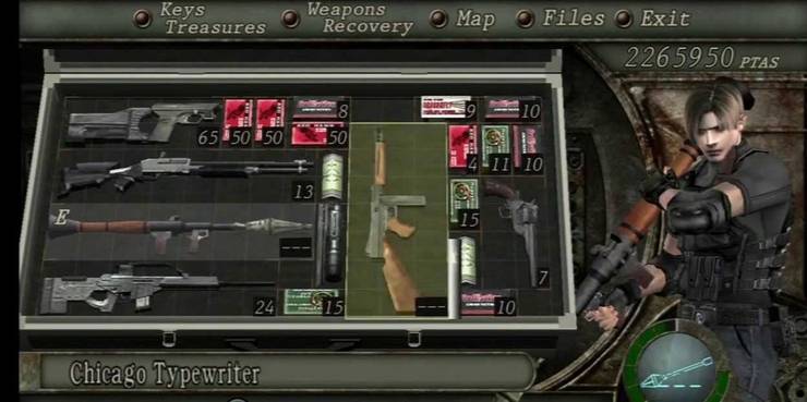 Chicago Typewriter Gun Re4 Ps4