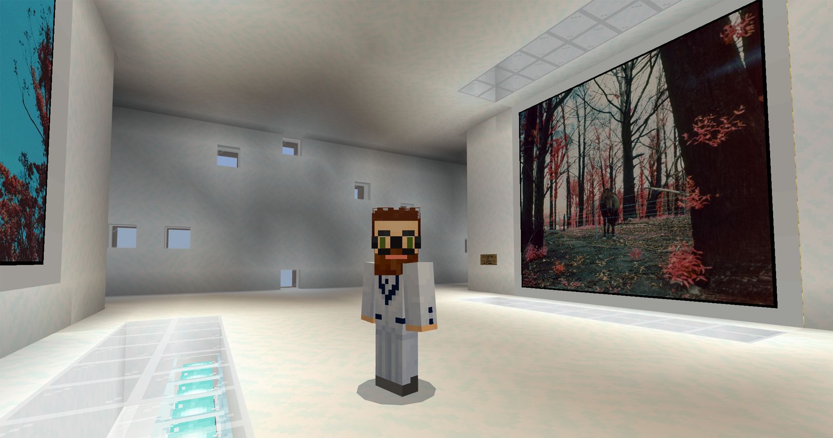 Redditor Builds Virtual Art Exhibition In Minecraft To Fundraise For