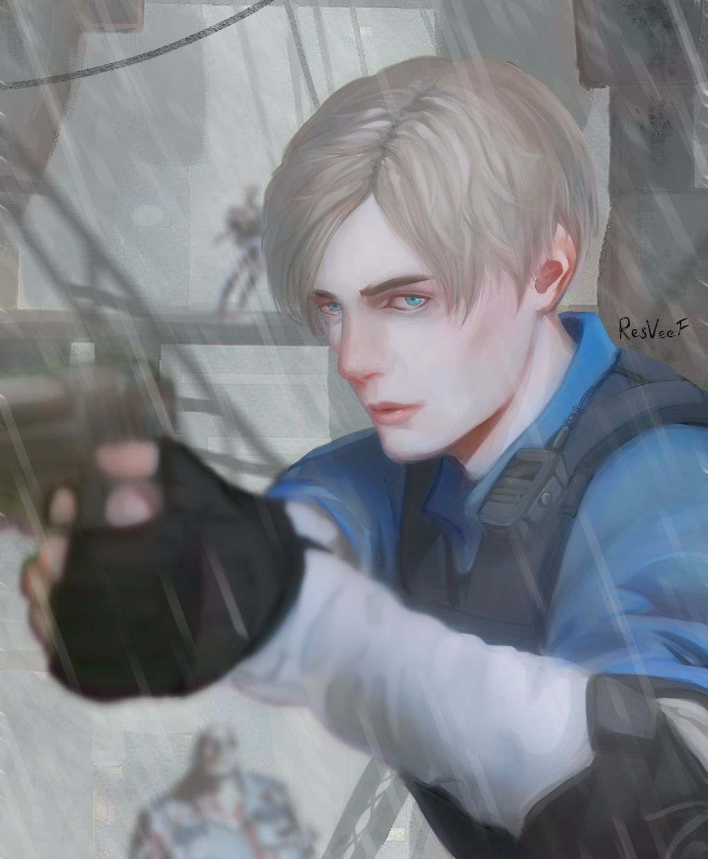 Resident Evil 10 Pieces Of Leon Kennedy Fan Art We Love