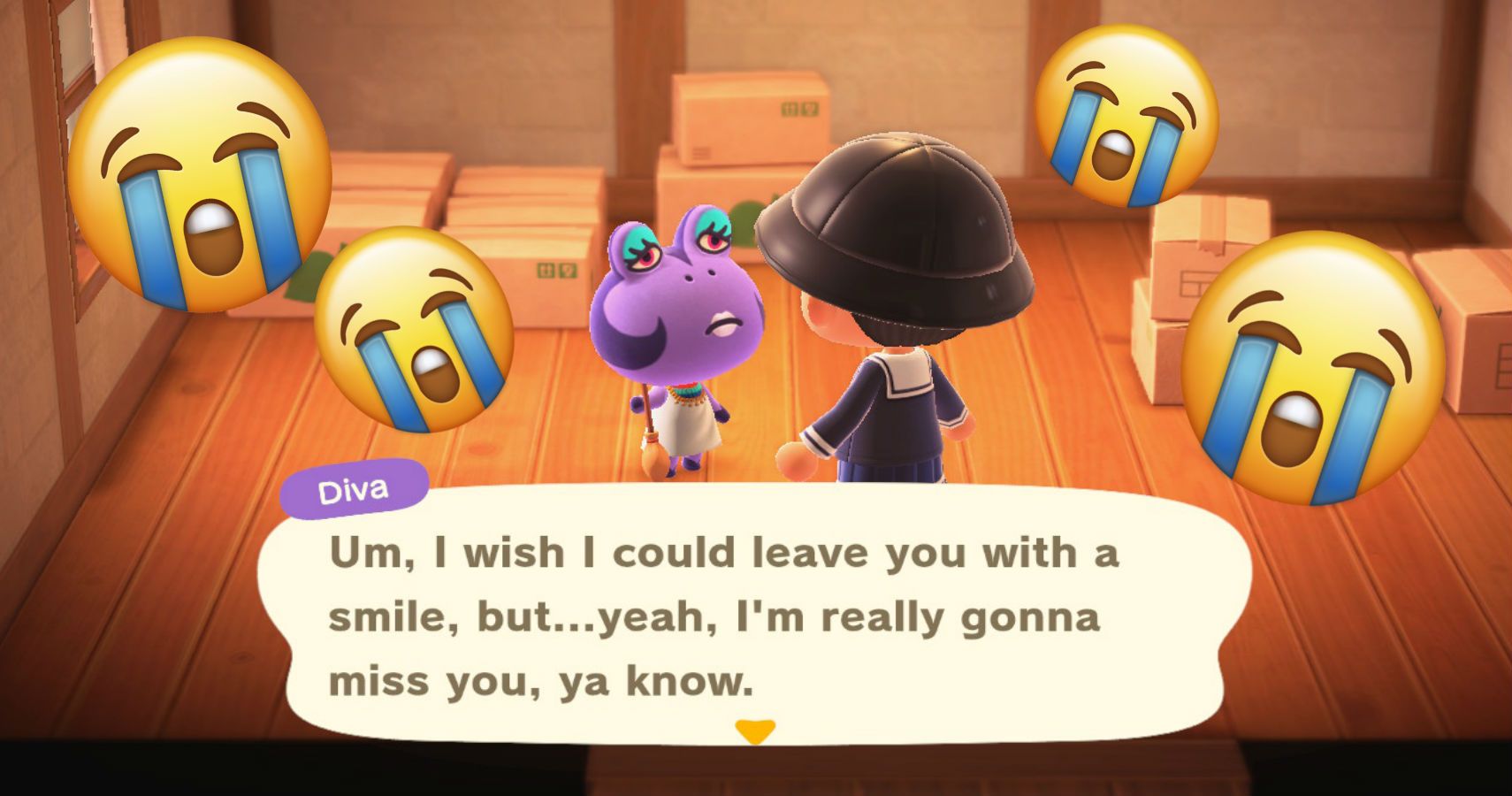 Animal Crossing New Horizons Child Breaks Down in Tears After