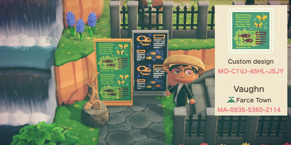 Animal Crossing New Horizons 15 Creative Simple Panel Designs