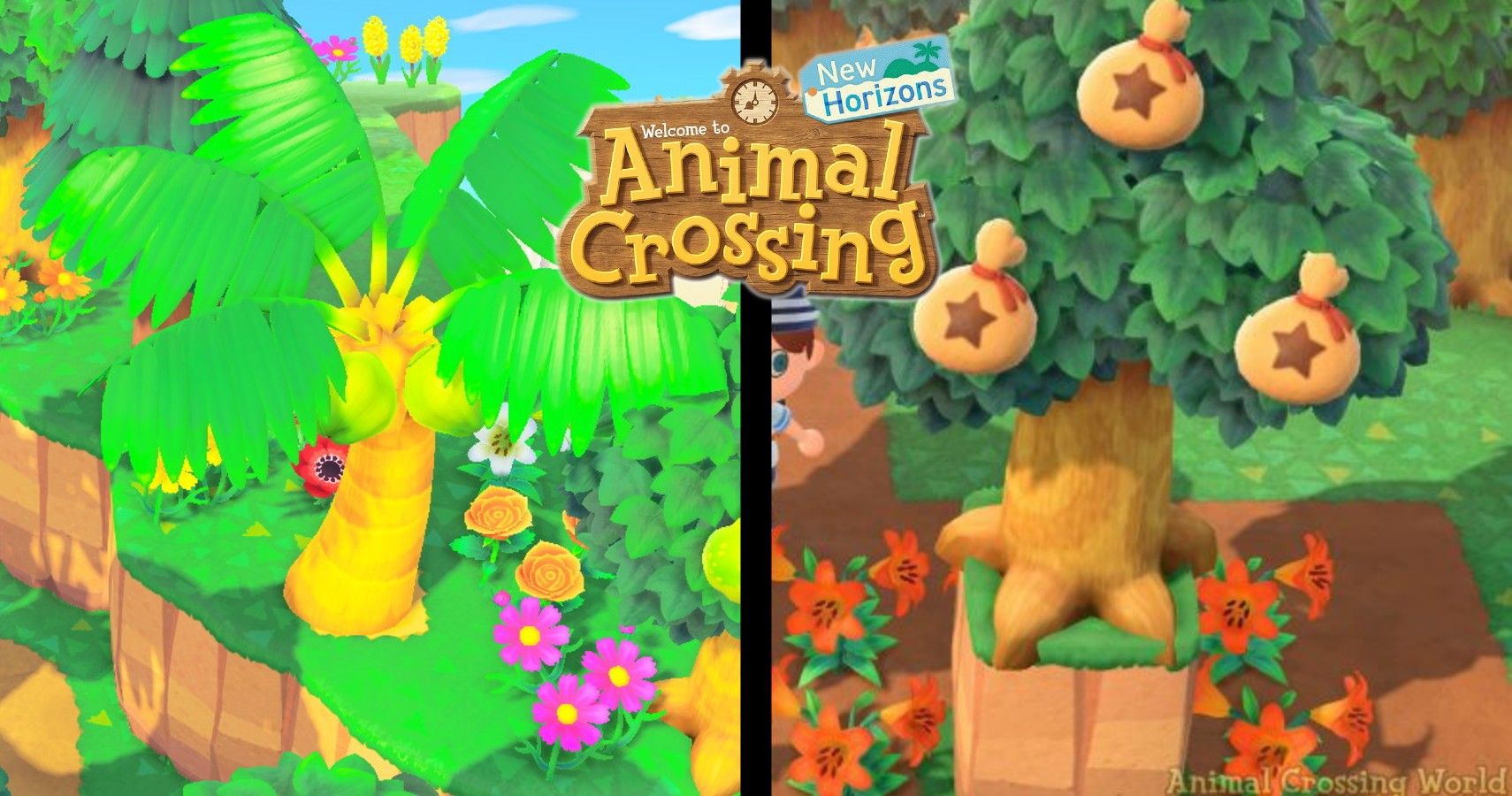 Use This Animal Crossing New Horizons Glitch To Plant Trees on Cliff Edges