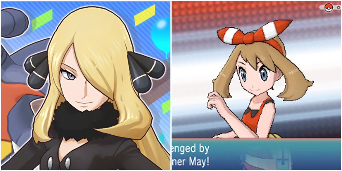 Pokémon May vs. Cynthia Who Wins In A Fight? TheGamer