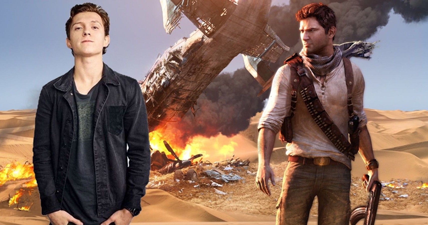 uncharted tom holland