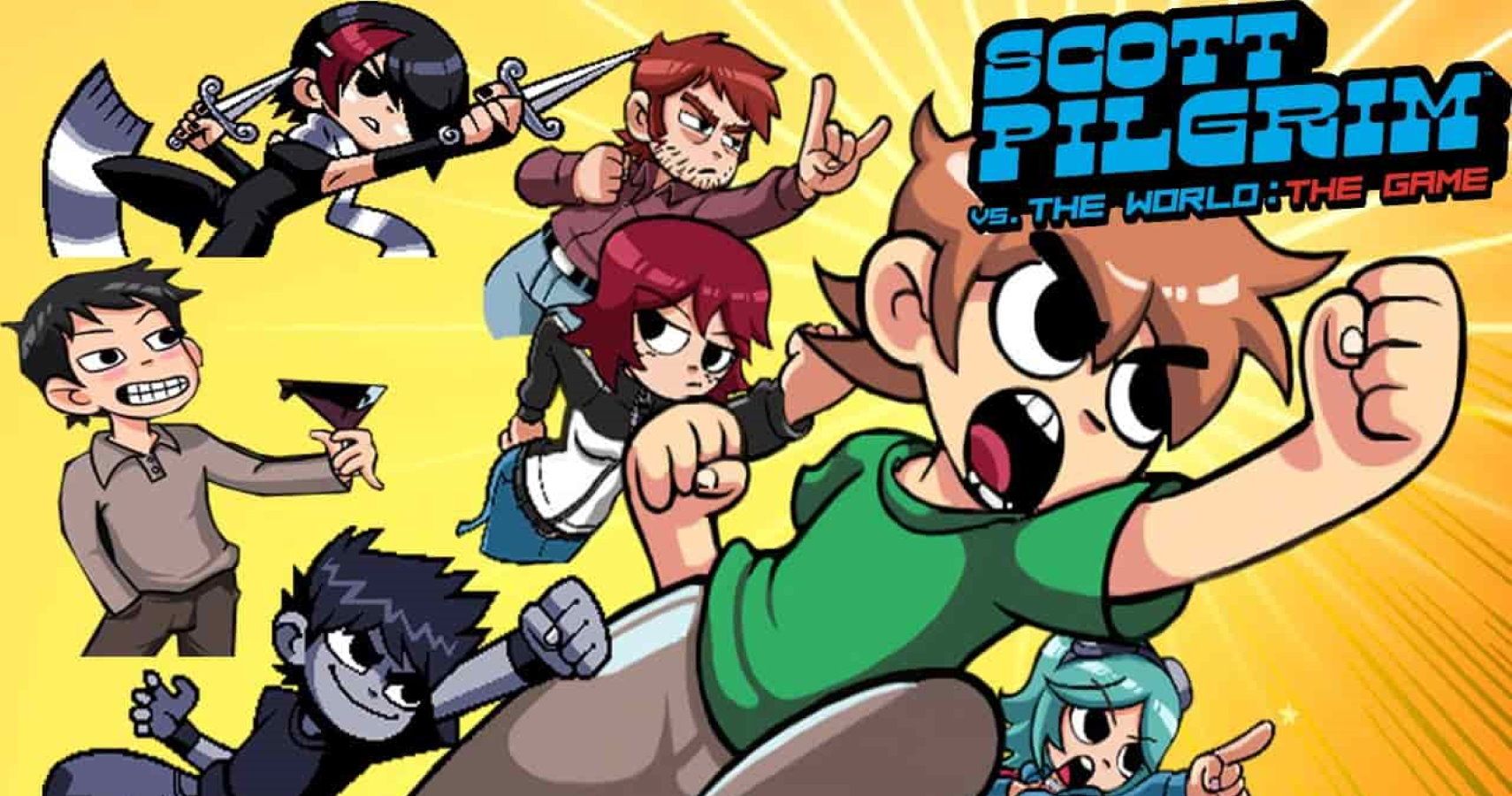 scott pilgrim vs the world the game vinyl