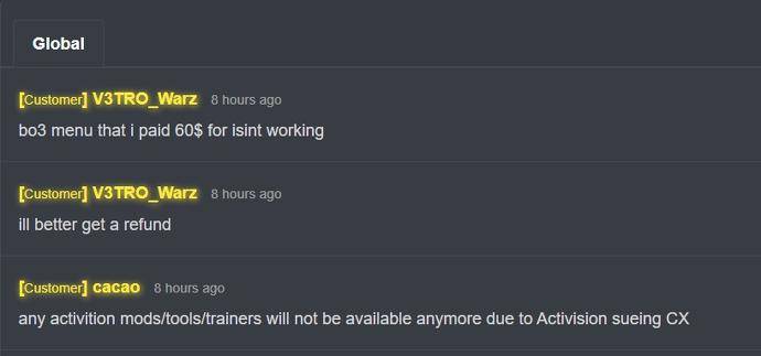 Call Of Duty Cheat Maker Apologizes After Activision Threatens To Sue Cheaters Expect A Refund Call Of Duty Cheat Maker Apologizes After Activision Threatens To Sue Cheaters Expect A Refund