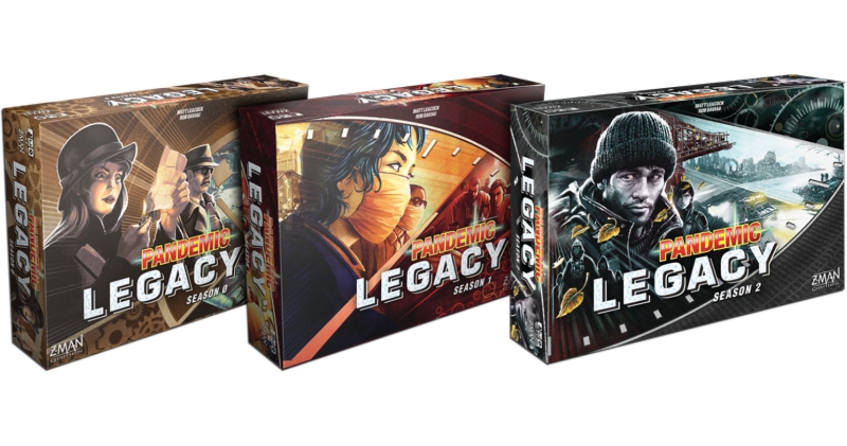 Pandemic Legacy A Cooperative Legacy Game by Z-Man Games Studio Season Zero