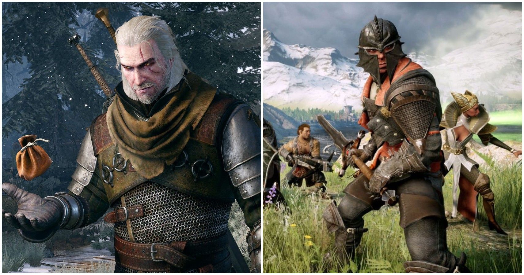 Dragon age vs the witcher 3 (120) фото