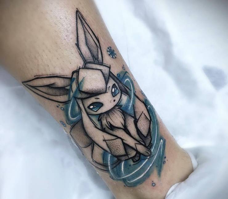 Pokemon 10 Real Ice Type Tattoos For Dedicated Trainers