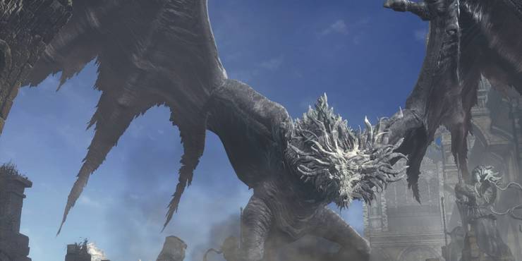 Dark Souls Darkeater Midir 9 Other Awesome Dragon Bosses In The Series